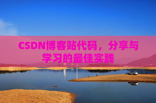 CSDN博客贴代码，分享与学习的最佳实践